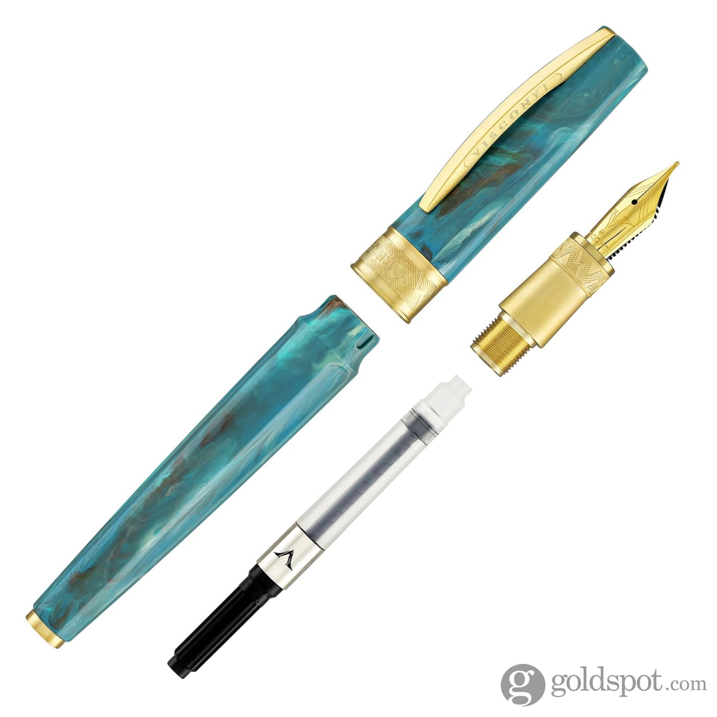 Visconti Mirage Mythos Fountain Pen in Athena Fountain Pens