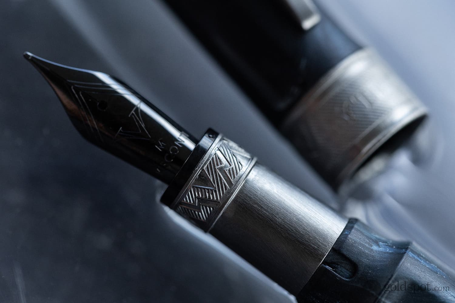 Visconti Mirage Mythos Fountain Pen in Poseidon - Goldspot Pens