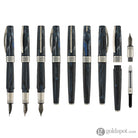 Visconti Mirage Mythos Fountain Pen in Poseidon