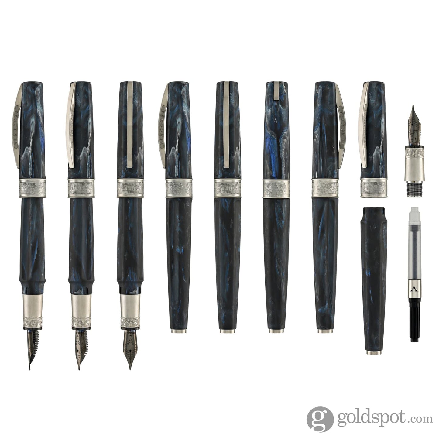 Visconti Mirage Mythos Fountain Pen in Poseidon