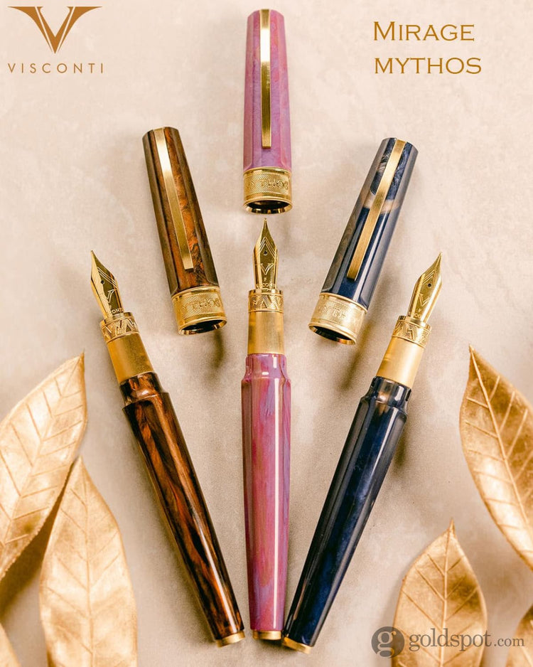 Visconti Mirage Mythos Fountain Pen in Zues Fountain Pen