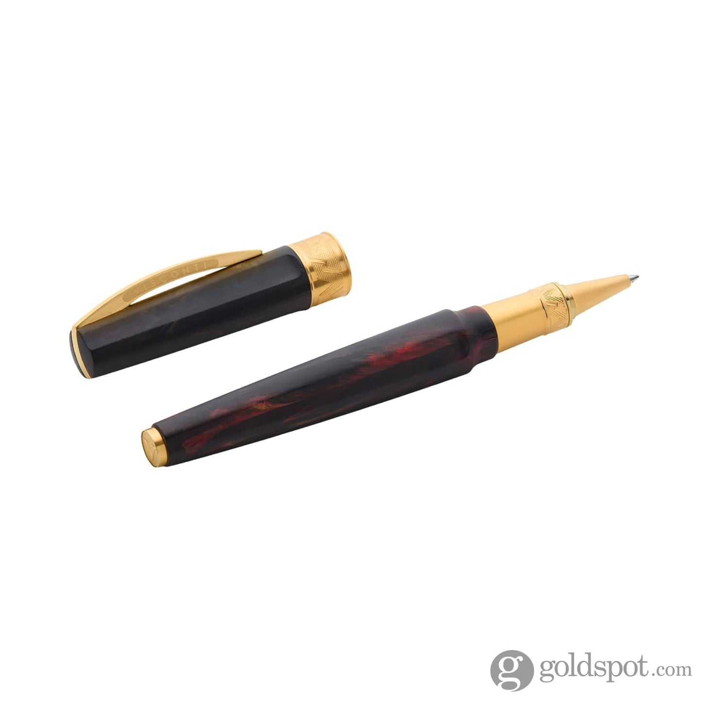 Visconti Mirage Mythos Rollerball Pen in Hades Rollerball Pen