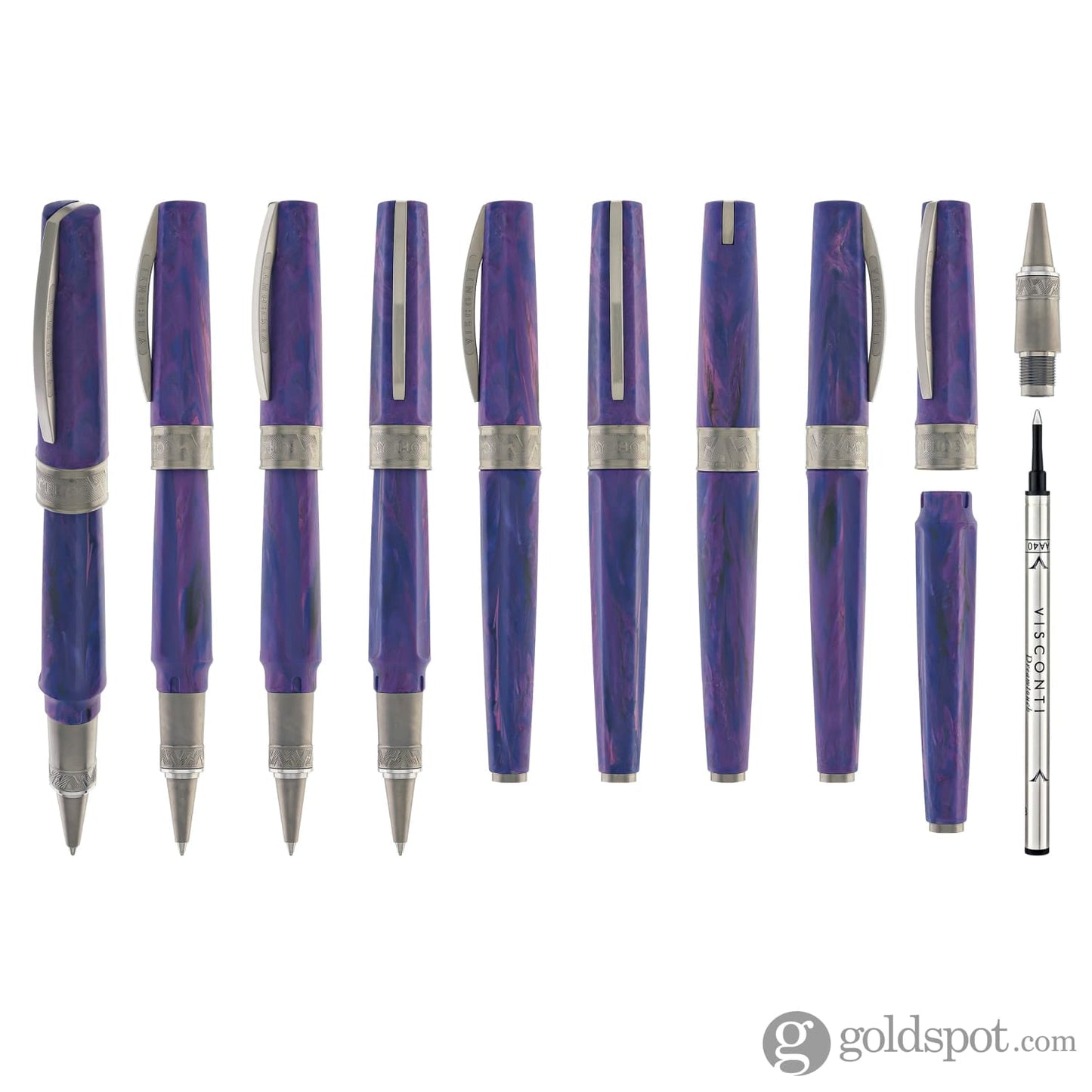 Visconti Mirage Mythos Rollerball Pen in Persephone Rollerball Pen