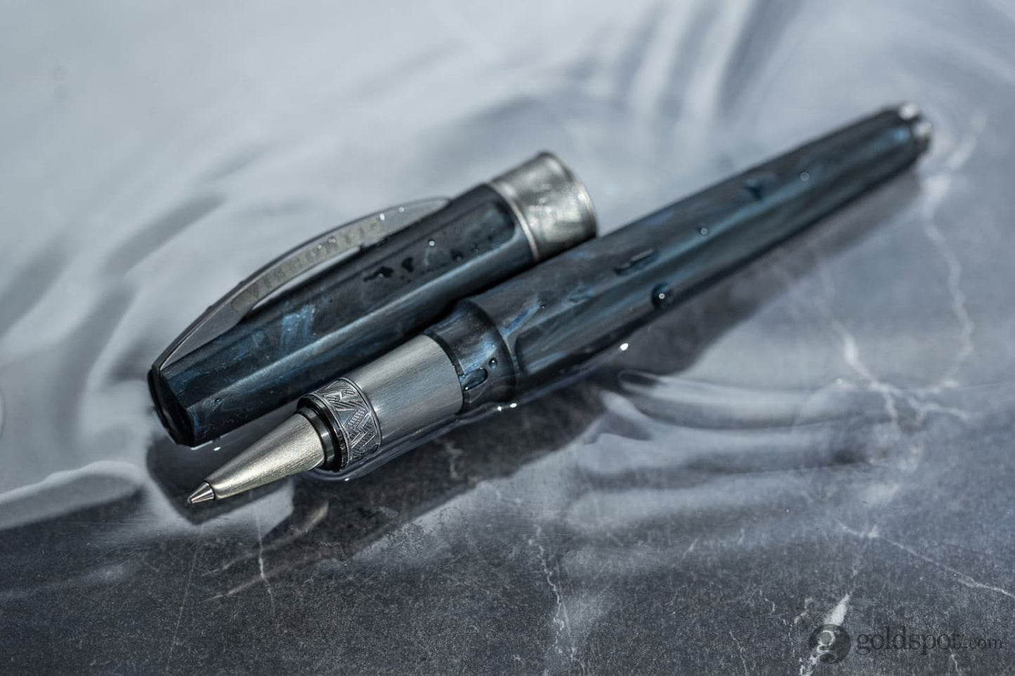 Visconti Mirage Mythos Rollerball Pen in Poseidon