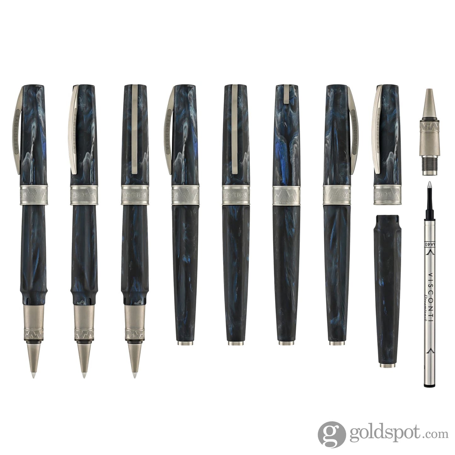 Visconti Mirage Mythos Rollerball Pen in Poseidon
