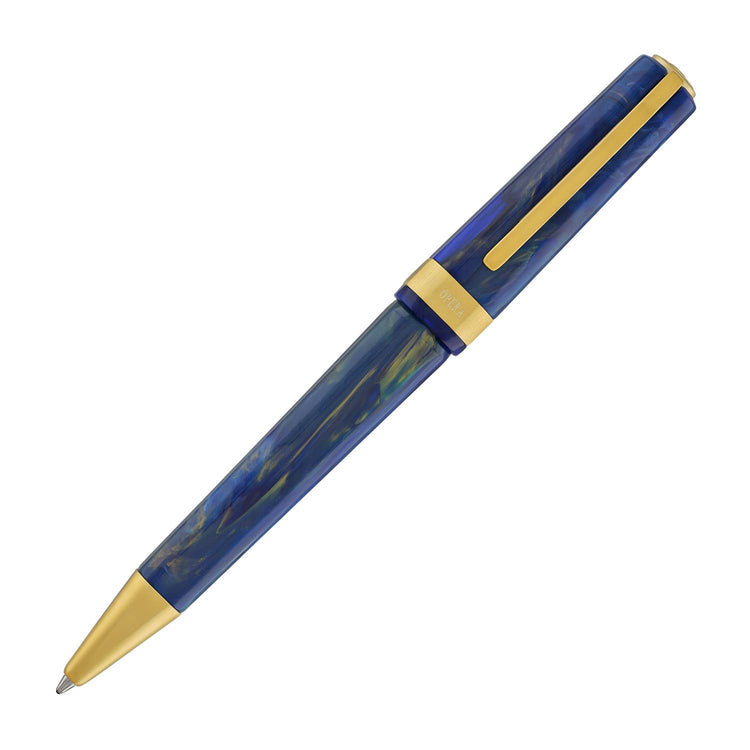 Visconti Opera Gold Ballpoint Pen in Blue Ballpoint Pens