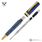 Visconti Opera Gold Ballpoint Pen in Blue Ballpoint Pens