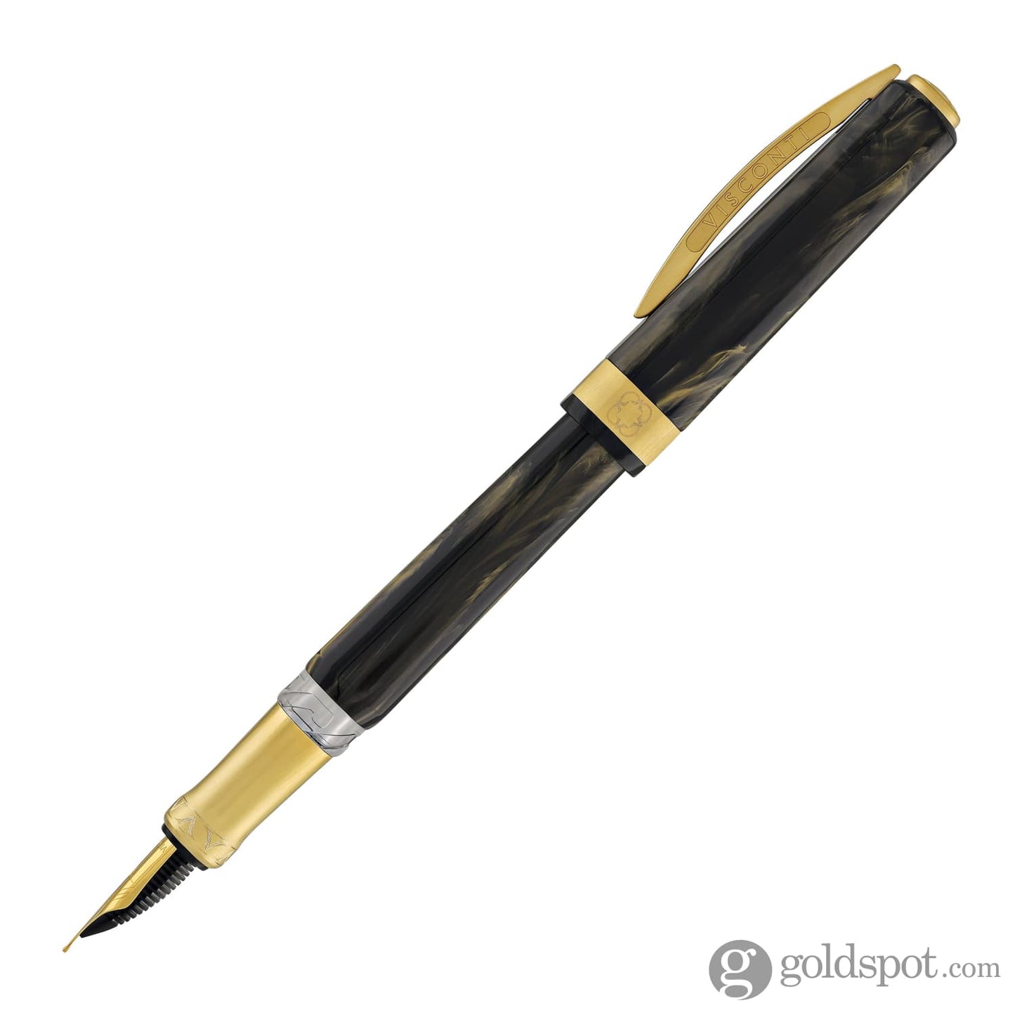 Visconti Opera Gold Fountain Pen in Black Fountain Pen