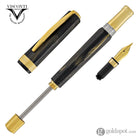 Visconti Opera Gold Fountain Pen in Black Fountain Pen