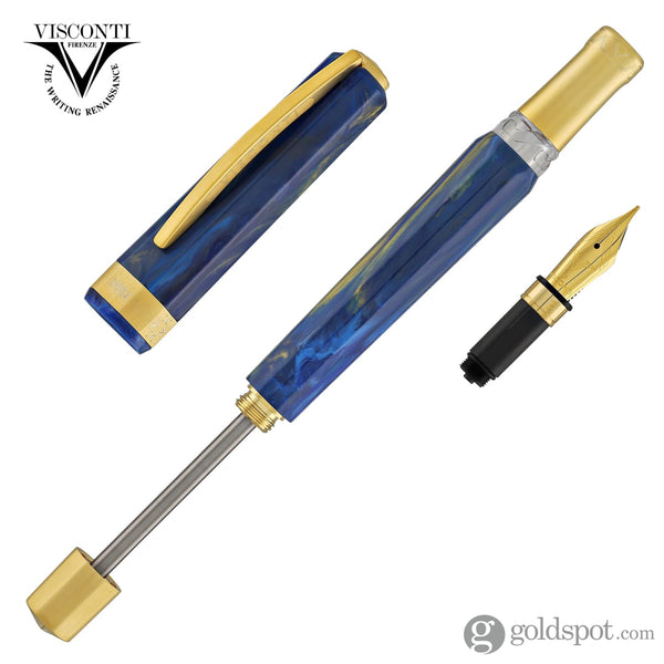 Visconti Opera Gold Fountain Pen in Blue Fountain Pen