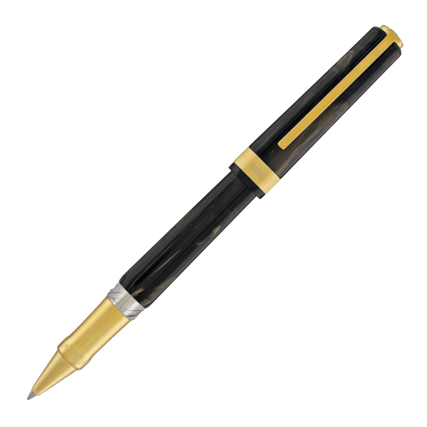 Visconti Opera Gold Rollerball Pen in Black Rollerball Pen