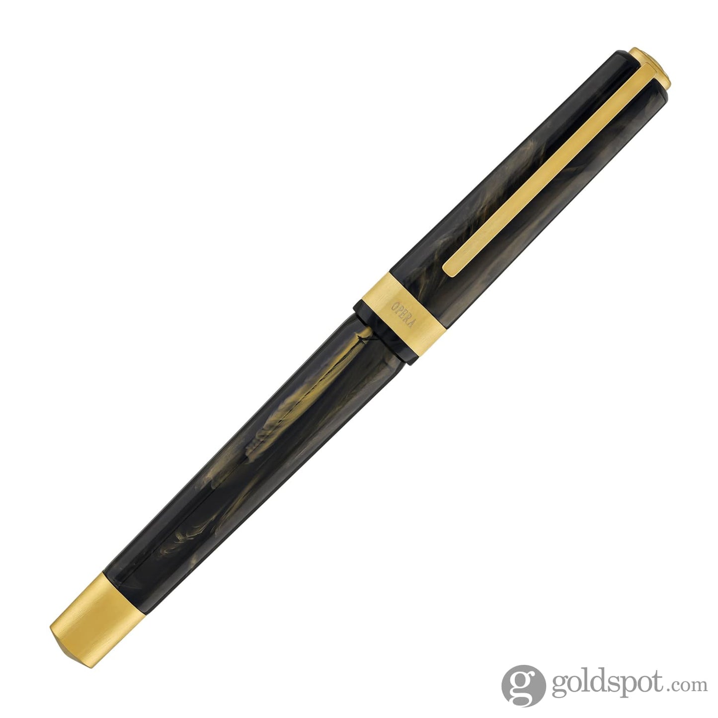Visconti Opera Gold Rollerball Pen in Black Rollerball Pen