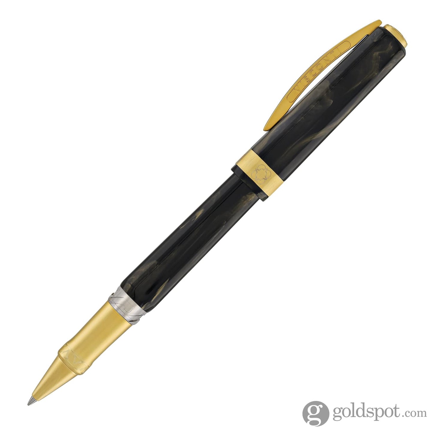 Visconti Opera Gold Rollerball Pen in Black Rollerball Pen