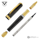 Visconti Opera Gold Rollerball Pen in Black Rollerball Pen