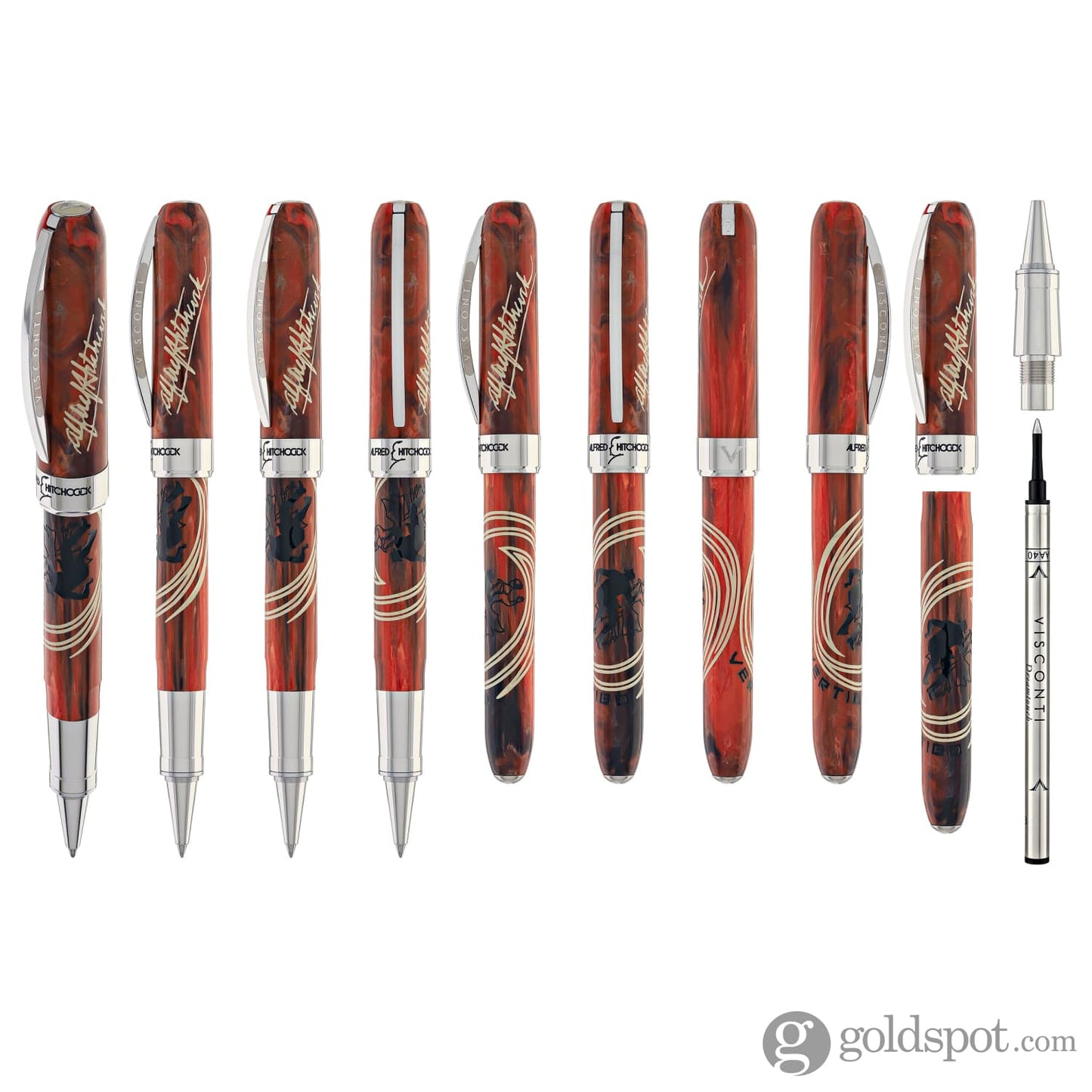 Visconti Rollerball Pen in Hitchcock Vertigo - Limited Edition Rollerball Pen