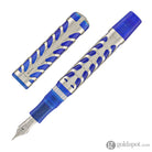 Visconti Skeleton Fountain Pen in Sapphire Blue with Palladium Trim Fountain Pen