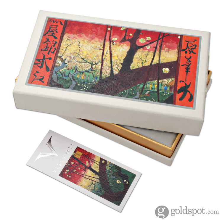 Visconti Van Gogh Ballpoint Pen in Flowering Plum Orchid Ballpoint Pens