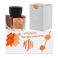 Visconti Van Gogh Bottled Ink in Red Vineyard (Orange) - 30mL