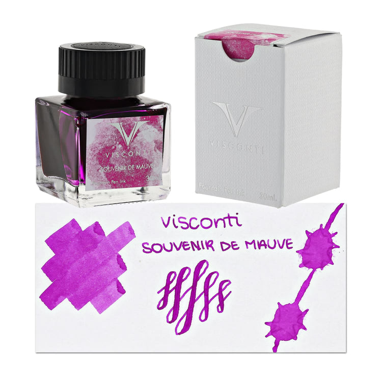 Visconti Van Gogh Bottled Ink in Souvenir de Mauve (Pink) - 30mL Bottled Ink