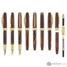 Visconti Van Gogh Fountain Pen in Flowering Plum Orchid Fountain Pen