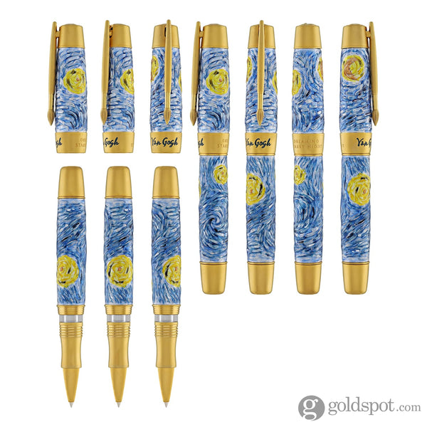 Visconti Van Gogh Rollerball Pen in Dreaming Starry Night - Limited Edition Rollerball Pen