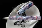 Visconti Voyager Mariposa Fountain Pen in Painted Beauty with Palladium Trim Fountain Pens