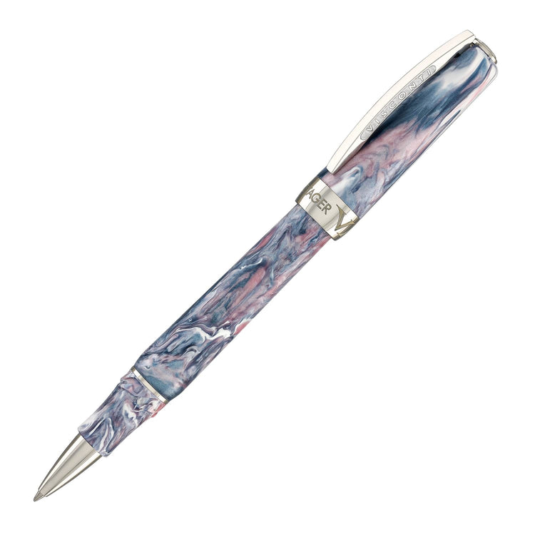 Visconti Voyager Mariposa Rollerball Pen in Painted Beauty with Palladium Trim Rollerball Pen