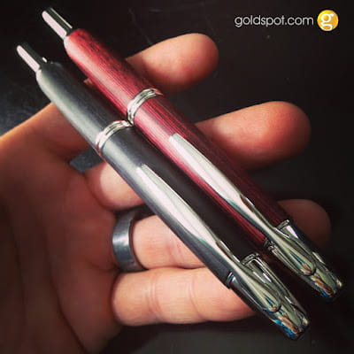 Pilot Vanishing Point Red Cherry and Black Bamboo Fountain Pen Review