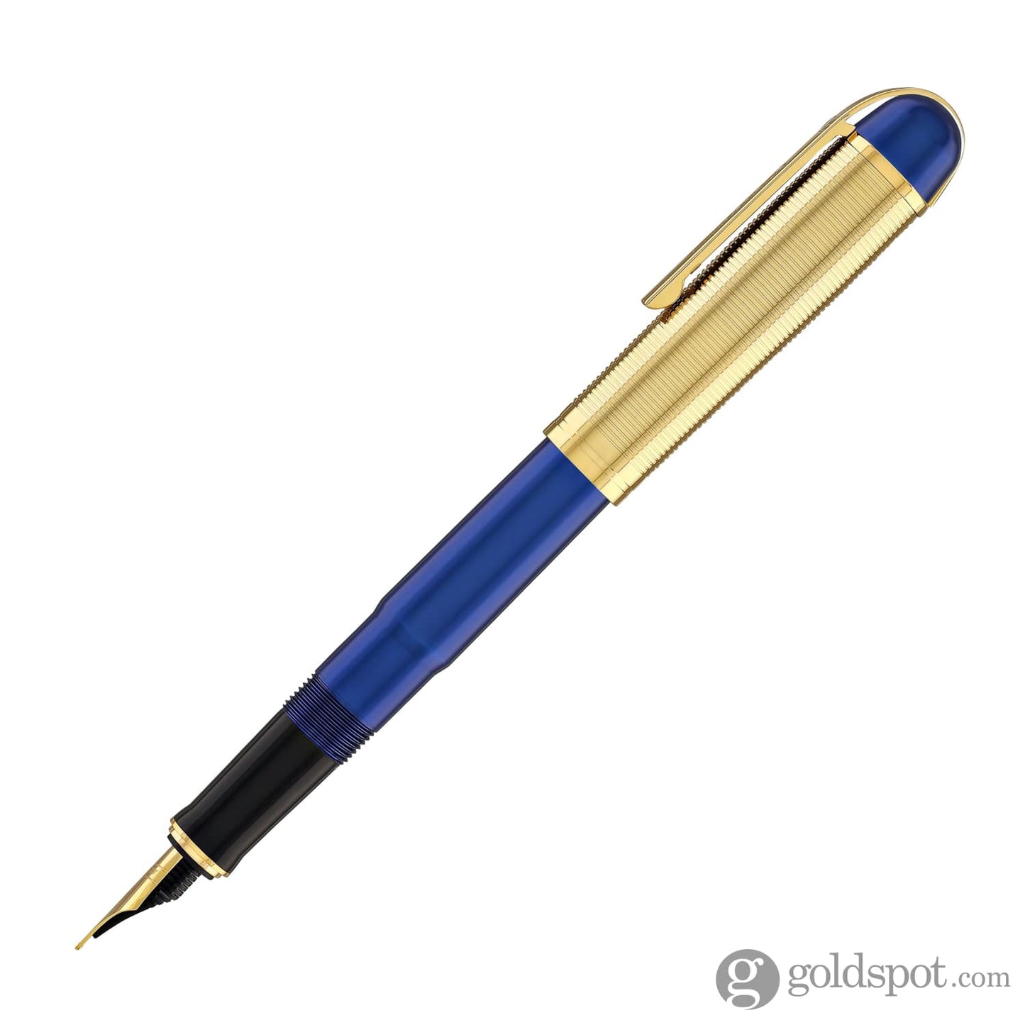 Wahl Eversharp Skyline Fountain Pen in Blue Gold Trim Fountain Pen