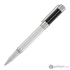 Waldmann Commander 23 Rollerball Pen in Sterling Silver Blue Lacquer Cap Rollerball Pen