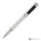 Waldmann Commander 23 Rollerball Pen in Sterling Silver Blue Lacquer Cap Rollerball Pen