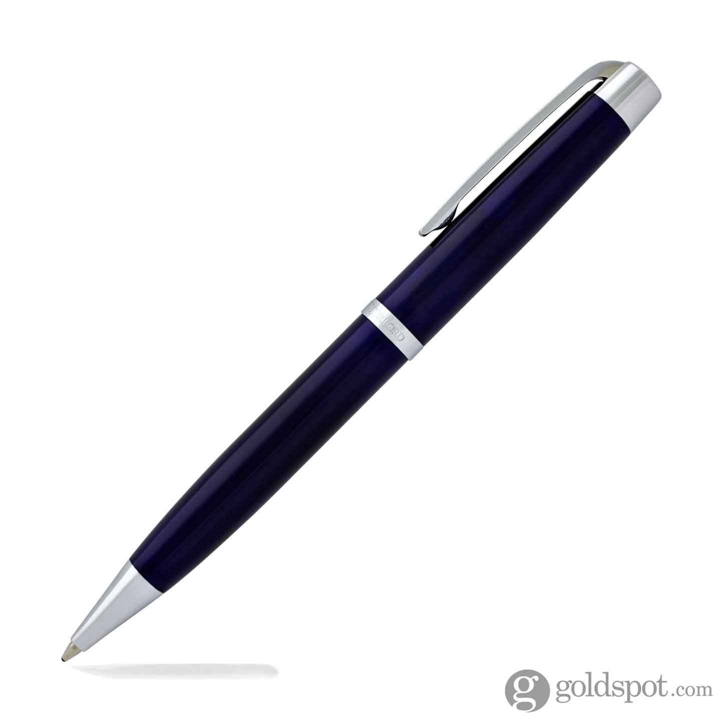 Waterford Marquis Metro Ballpoint Pen in Blue with Chrome Trim Ballpoint Pen