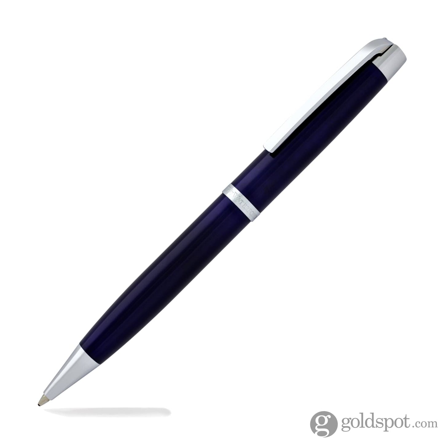 Waterford Marquis Metro Ballpoint Pen in Blue with Chrome Trim Ballpoint Pen
