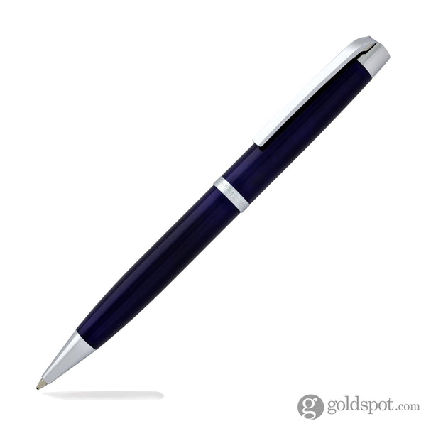 Waterford Marquis Metro Ballpoint Pen in Blue with Chrome Trim Ballpoint Pen