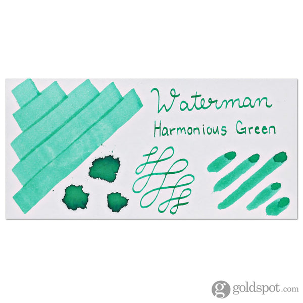 Waterman Bottled Ink in Harmonious Green - 50mL Bottled Ink