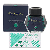 Waterman Bottled Ink in Harmonious Green - 50mL