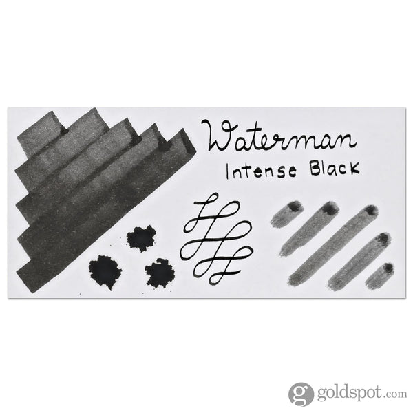 Waterman Bottled Ink in Intense Black - 50mL Bottled Ink