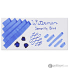 Waterman Bottled Ink in Serenity Blue - 50mL Bottled Ink