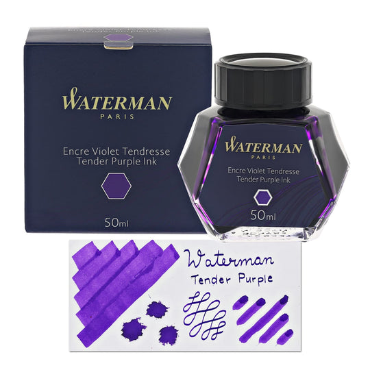 Waterman Bottled Ink in Tender Purple - 50mL