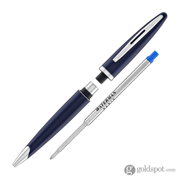 Waterman Carene 2024 Ballpoint Pen in Blue with Palladium Trim Ballpoint Pens