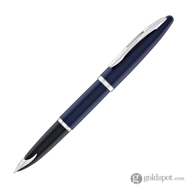 Waterman Carene 2024 Fountain Pen in Blue with Palladium Trim - 18K Gold Fountain Pen