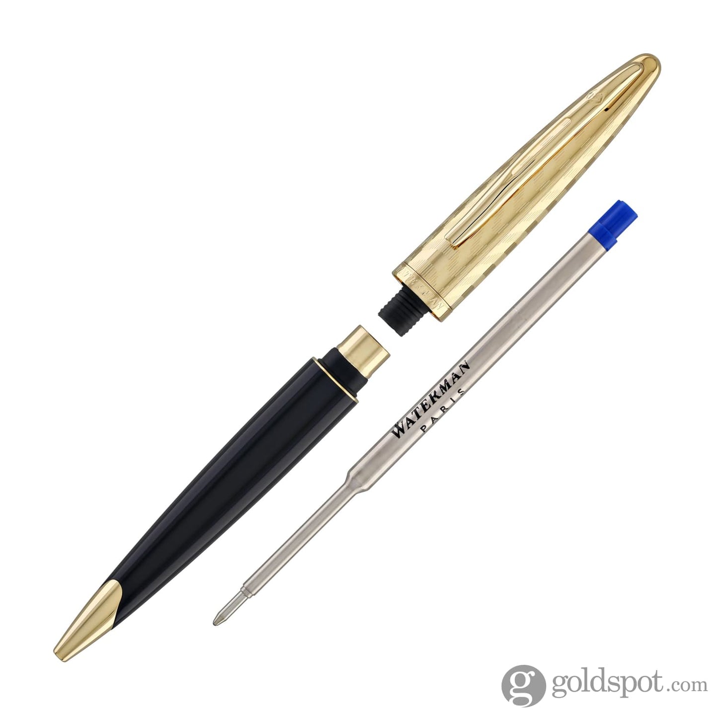 Waterman Carène Ballpoint Pen in Opera with Gold Trim Ballpoint Pens