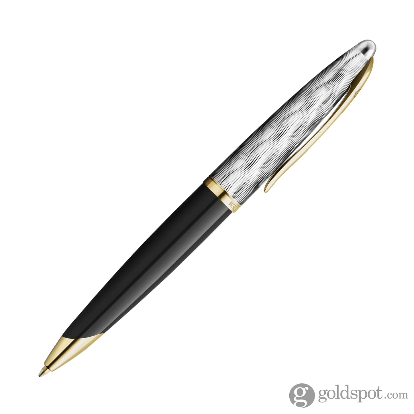 Waterman Carene Deluxe Ballpoint Pen Reflections of Paris in Black