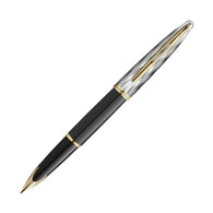 Waterman Carene Deluxe Fountain Pen Reflections of Paris in Black Lacquer - 18K Gold