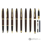 Waterman Carene Fountain Pen in Marine Amber - 18K Gold Fountain Pen