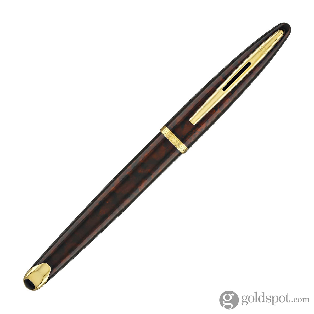 Waterman Carene Fountain Pen in Marine Amber - 18K Gold - Goldspot 