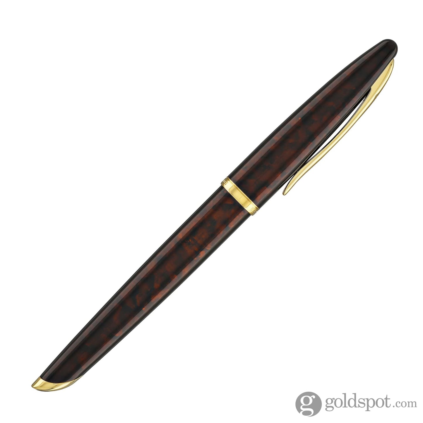 Waterman Carene Fountain Pen in Marine Amber - 18K Gold Fountain Pen