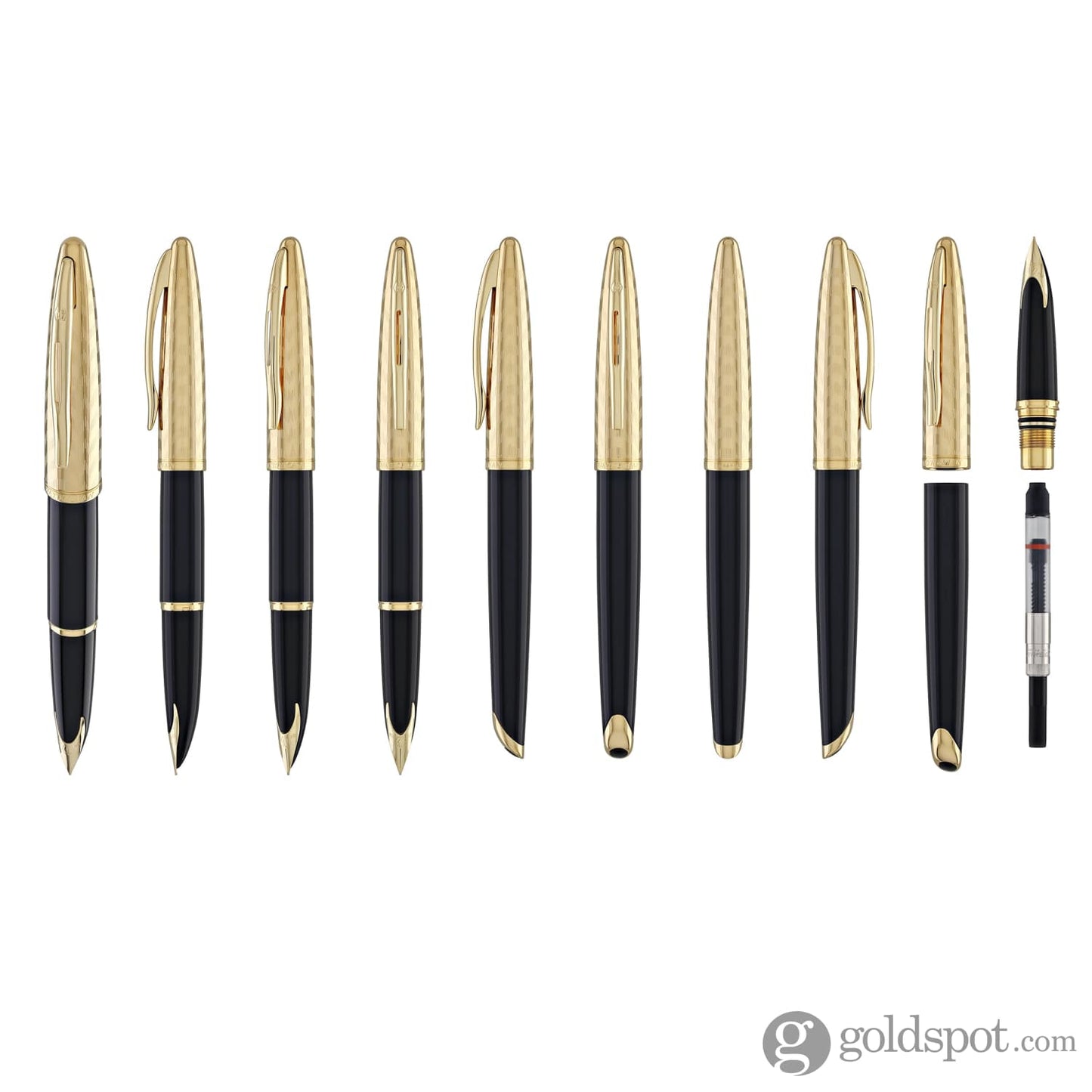 Waterman Carène Fountain Pen in Opera with Gold Trim Fountain Pen
