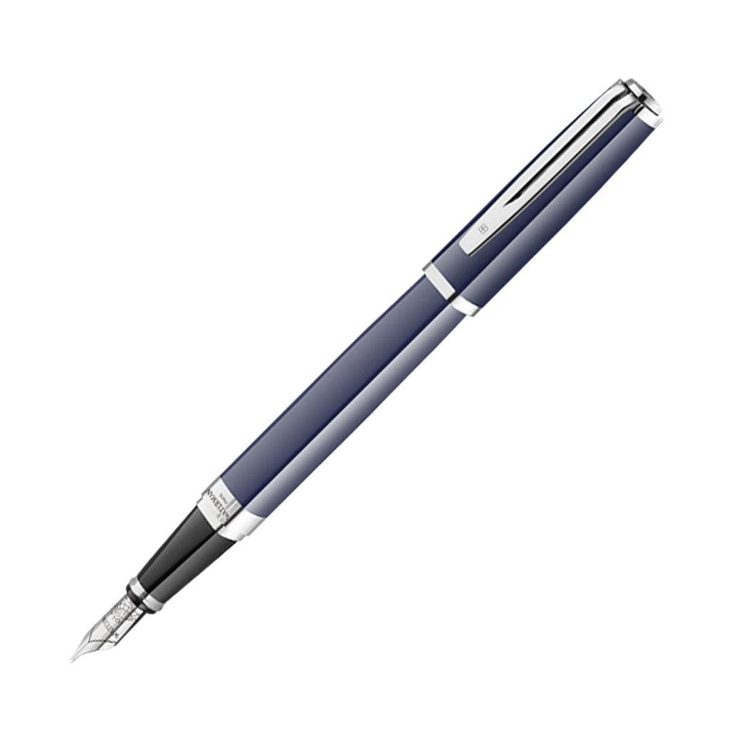 Waterman Exception Fountain Pen in Blue - 18K Gold Fountain Pen