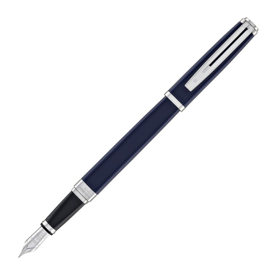 Waterman Exception Fountain Pen in Blue - 18K Gold